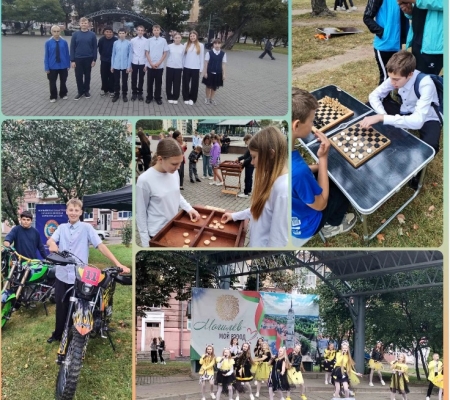 Учащиеся школы приняли участие в празднике