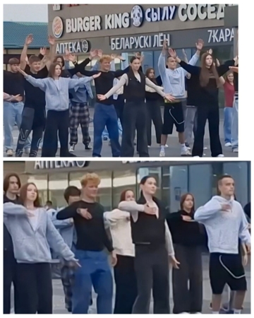 Учащиеся школы приняли участие в репетиции концерта "Единством сильны"