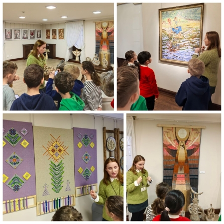 1"А" класс посетил музей В. К. Белыницкого-Бирули